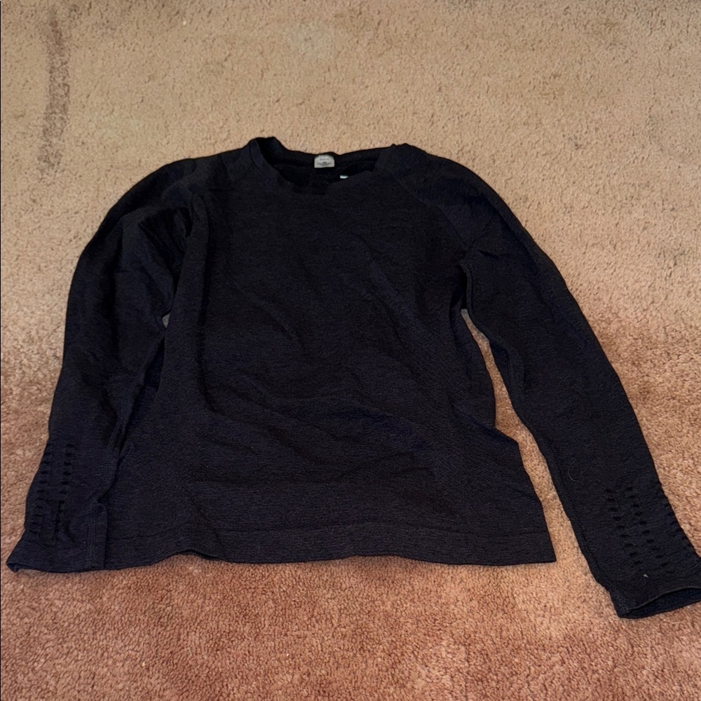 Zella Kids Long Sleeve Tee - Dark Blue